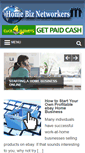 Mobile Screenshot of homebiznetworkers.com